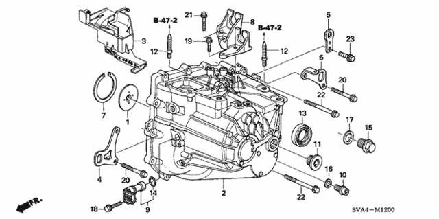 Transmission Case (2.0L) for 2007 Honda Civic #0