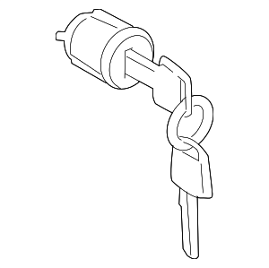 F8632JF00A - : Lock Cylinder for Nissan: GT-R Image