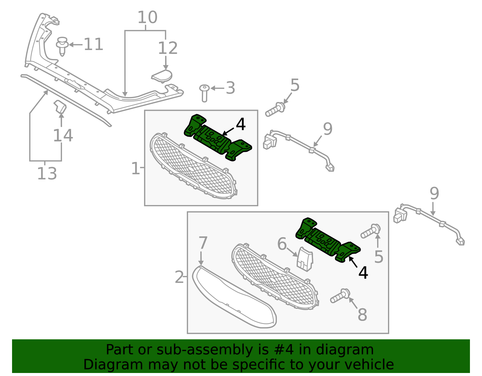 86353-3T200 - Mount Bracket 2015-2017 Kia K900 | Smithtown Kia Parts