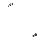 1249304147E - Body: Mount Bracket Screw for Kia: Forte, K900, Optima, Rio, Sorento, Soul, Sportage, Telluride Image