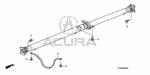 90113S3VA00 - Chassis: BOLT, FLANGE (10X25) for Acura Image