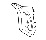 420117340 - Cooling System: Rear Duct for Audi: R8 Image