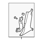 858353M500BR - Body: Lower Center Pillar Trim for Hyundai Image