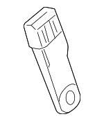 19148785 - : Seat Belt Buckle - Ebony for Saab: 9-7x Image