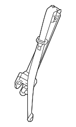 19177470 - : Seat Belt - Ebony for Saab: 9-7x Image