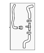 G90A00E030 - Cooling System: Inverter Hose for Lexus: TX500h Image