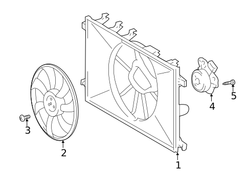 Cooling Fan for 2020 Lexus UX200 #0