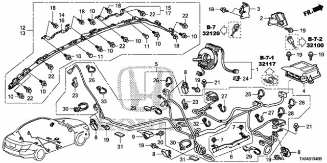 SRS Unit for 2010 Honda Accord #0