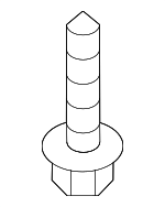90159A0059 - Body: Bumper Cover Screw for Toyota Image