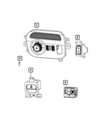 68496355AB - : Trailer Brake Control Module Switch for Jeep: Grand Wagoneer, Wagoneer Image
