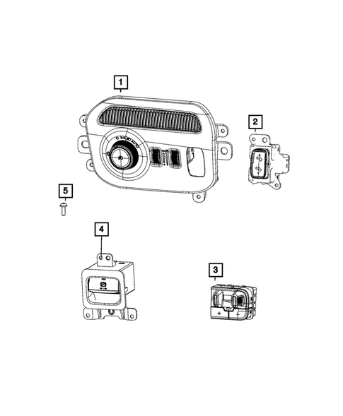 Switches for 2023 Jeep Grand Wagoneer #1