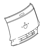 5067234AC - Body: Trunk Lid for Chrysler: PT Cruiser Image