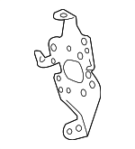 8621252030 - : AM/FM CD Mount Bracket for Toyota Image