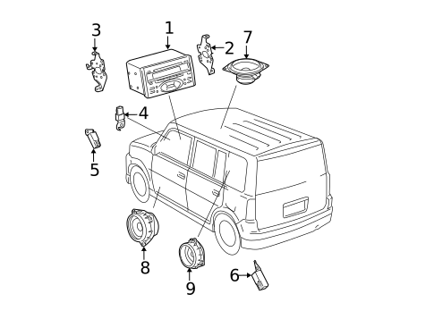 Sound System for 2005 Scion xB #0