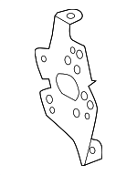 8621152030 - : AM/FM CD Mount Bracket for Toyota Image