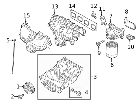 Engine Parts for 2017 Ford Edge | Eastgate Ford Parts