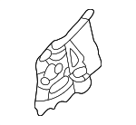 5571708070 - Body: Cowl Side Panel for Toyota: Sienna Image