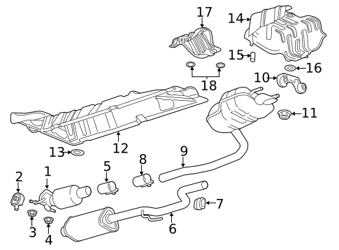 Exhaust Components for 2018 Chevrolet Cruze #0