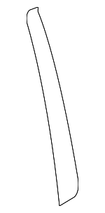 863811D000 - Body: Black Out Tape for Kia Image