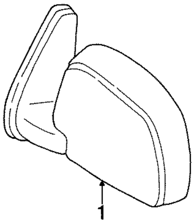 8791034020 - Body: Mirror for Toyota Image