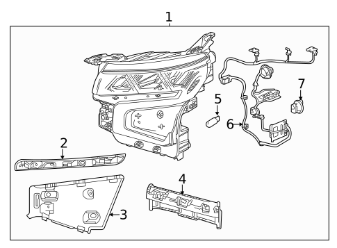 Bulbs - Chassis for 2022 Chevrolet Tahoe #4