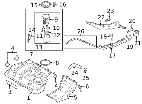Gaskets & Sealing Systems for 2017 Mazda MX-5 Miata #0