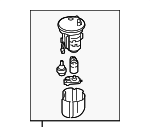 P59D1335ZA - Fuel System: Fuel Pump for Mazda: MX-5 Miata Image