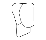 LR104060 - Body: Lock Button for Land Rover: Range Rover, Range Rover Sport Image