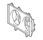 16711AD020 - Cooling System: Fan Shroud for Toyota Image