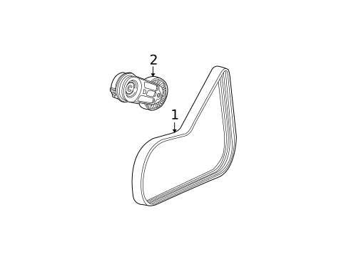 Belts & Pulleys for 2007 Saturn Vue #0