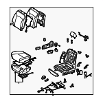 7110053D32C0 - : Seat Assembly for Lexus Image