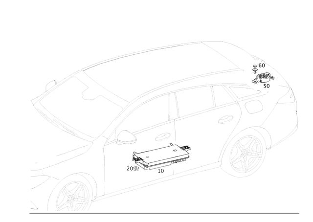9004534 - Electrical System: Control Unit for Mercedes-Benz Image image
