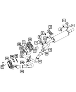 68120293AA - Exhaust: Exhaust Isolator for Mopar Image