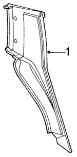 K504CS8 - Body: Trim Panel for Mopar Image