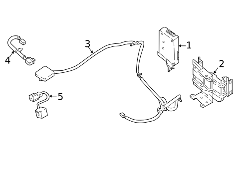 Communication System Components for 2022 Nissan LEAF #0