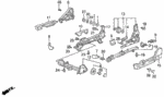 81670SD4A01 - : Adjuster, L Slide (Inner) for Acura Image