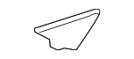 992837307AOK1 - Body: Window Guide Cover for Porsche Image