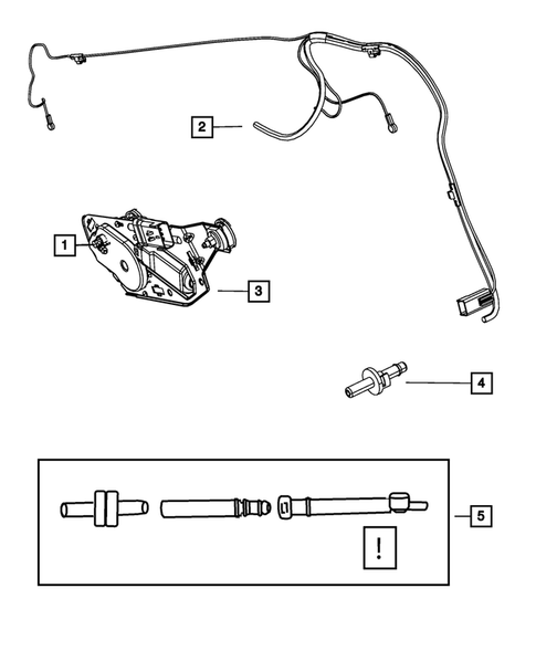 Wiper and Washer System for 2009 Jeep Wrangler #4