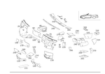 2046827628 - Panelling: Damping for Mercedes-Benz Image