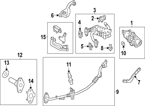 EGR System for 2024 Ford Ranger #0
