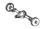 4015067 - Universals &amp; Rear Axle: Axle for Mercedes-Benz Image