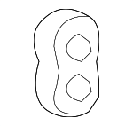 9048001696 - HVAC: Evaporator Assembly Grommet for Toyota: Camry, Highlander, Prius, Prius C Image