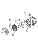 55056287AD - Air Conditioning &amp; Heater: Air Conditioning Compressor for Mopar Image