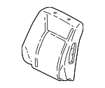 81522SZ3A81 - Body: Seat Back Pad for Acura Image