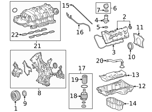 Filters for 2010 Toyota Sequoia #1