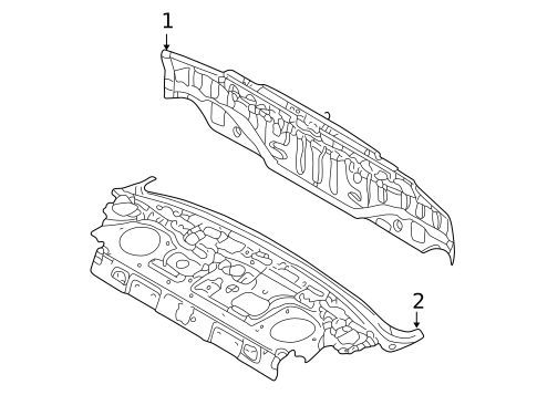 Rear Body for 2002 Mitsubishi Lancer #0