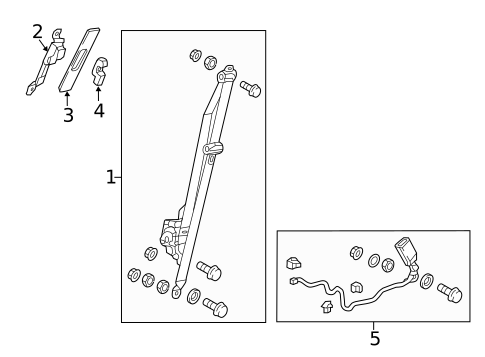 Front Seat Belts for 2016 Honda Civic #0