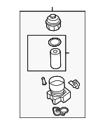 PAB115401 - Engine: Oil Filter Housing for Porsche: Cayenne, Macan, Panamera Image