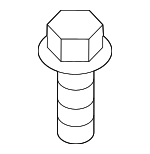 N01474011 - Brakes: ABS Sensor Screw for Porsche Image
