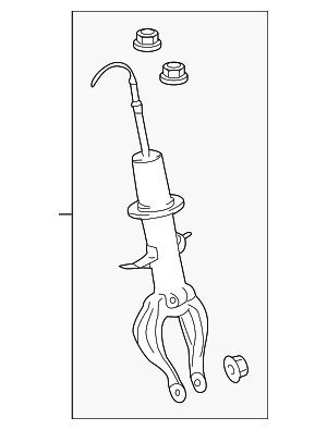 E6110JF20B - Suspension: Strut for Nissan: GT-R Image